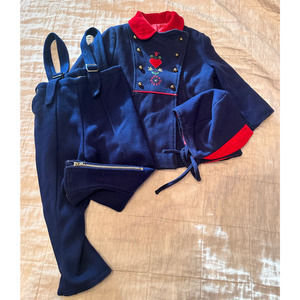VINTAGE CUTE TOGS NY GIRLS COAT/PANTS/HAT UNION MADE; SIZE 4
